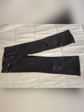 Madewell Black Cropped Ankle Jeans